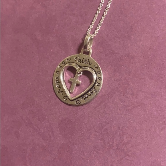 Floating Cross (925) - Picture 2 of 4